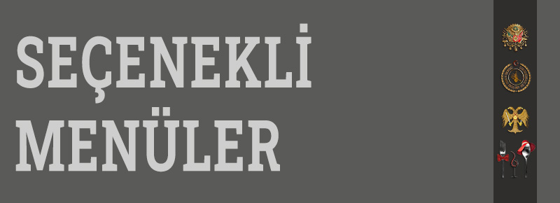 Seçenekli Menüler