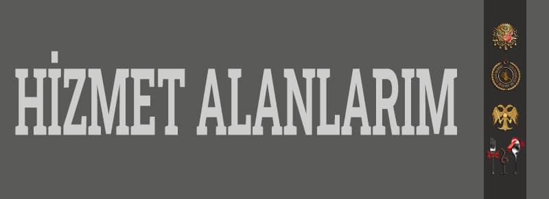 Hizmet Alanlarım