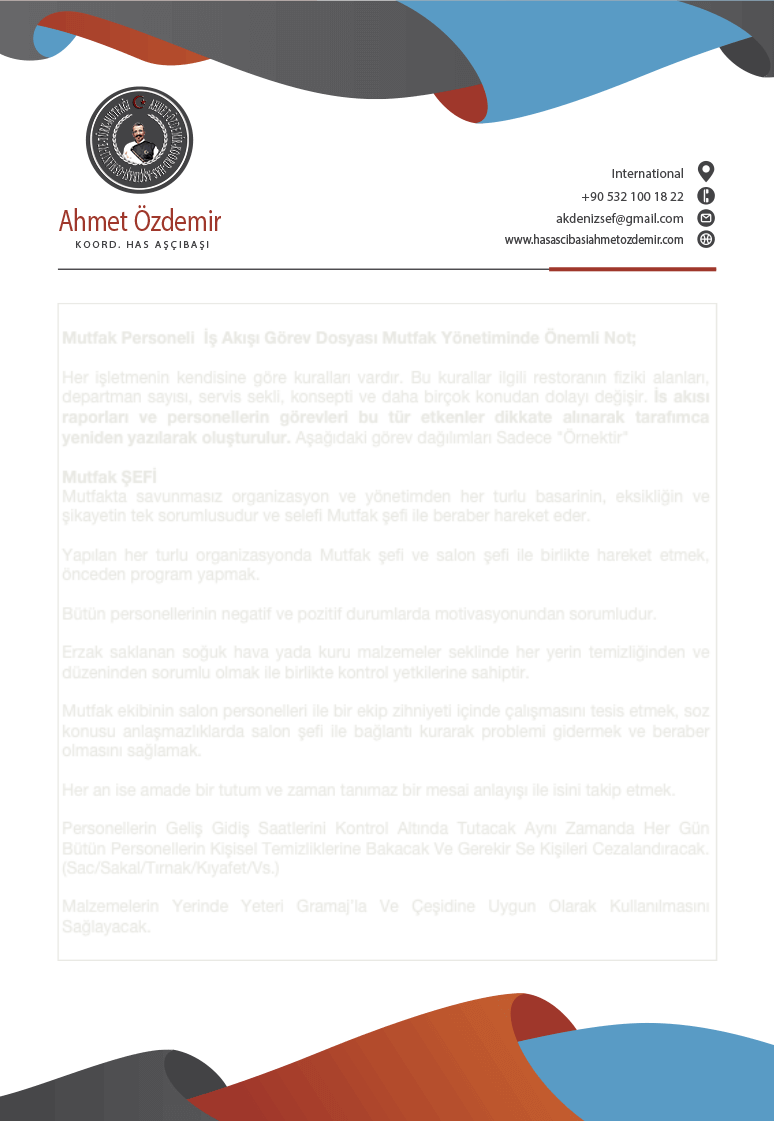 mutfak yonetimi nedir mutfak yonetimi nedir