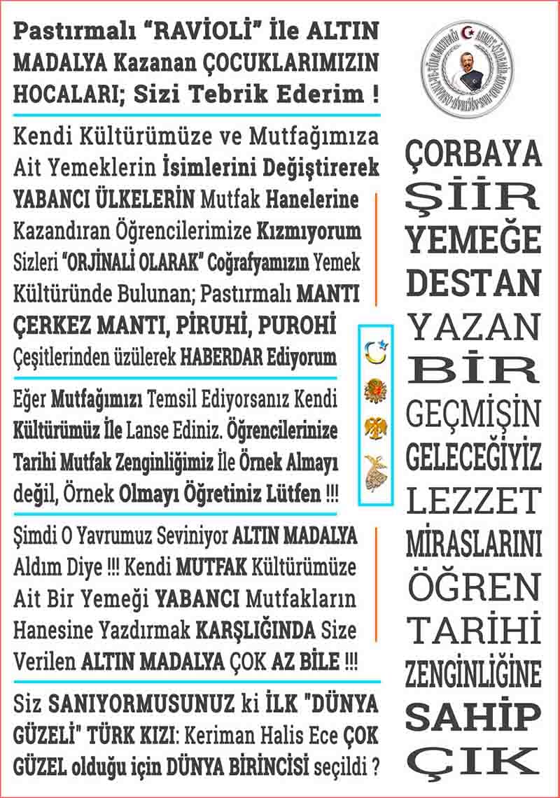 Has Aşçıbaşı - Baska Mutfaklara Özenti Bir Hastalık 'mi Sizce?