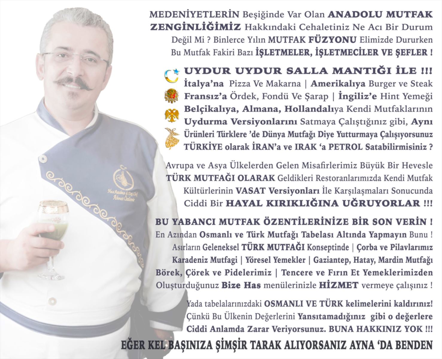 Türk Mutfağını Dünyaya Tanıtma Çabalarımız